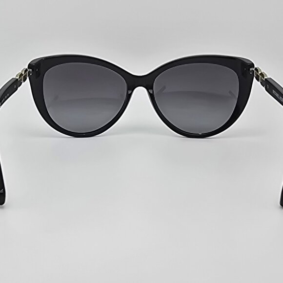 Michael Kors MK2009 Gstaad Black Frame Polarized Grey Lens Cat Eye Sunglasses main image 4